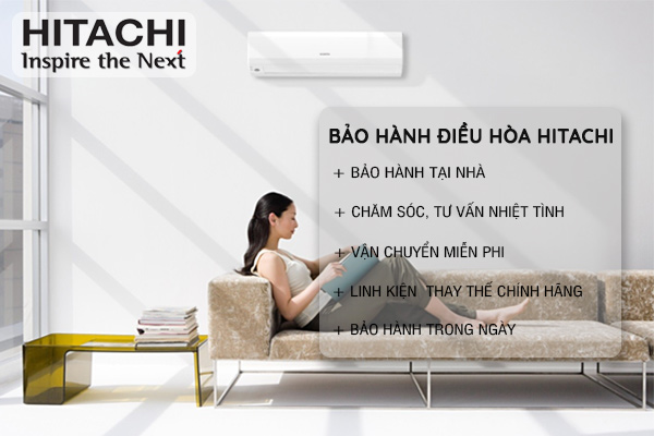 bảo hành điều hoà Hitachi