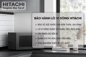 bảo hành lò vi sóng Hitachi