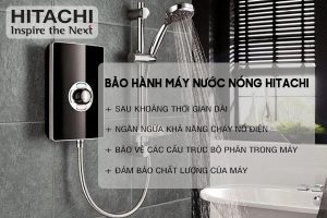 bảo hành máy nước nóng Hitachi