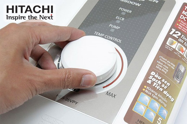 hướng dẫn sử dụng máy nước nóng Hitachi đúng cách