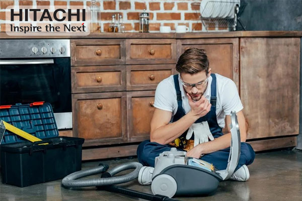một số lỗi thường gặp của máy hút bụi Hitachi