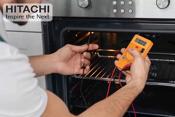 quy trình sửa chữa lò vi sóng Hitachi
