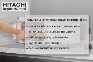 sửa chữa lò vi sóng Hitachi