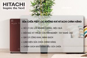 sửa chữa máy lọc không khí Hitachi