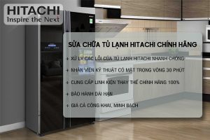 sửa chữa tủ lạnh Hitachi
