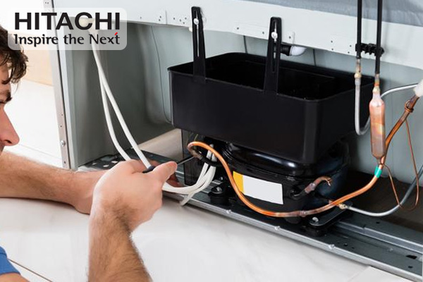 tủ lạnh rò rỉ gas hết gas